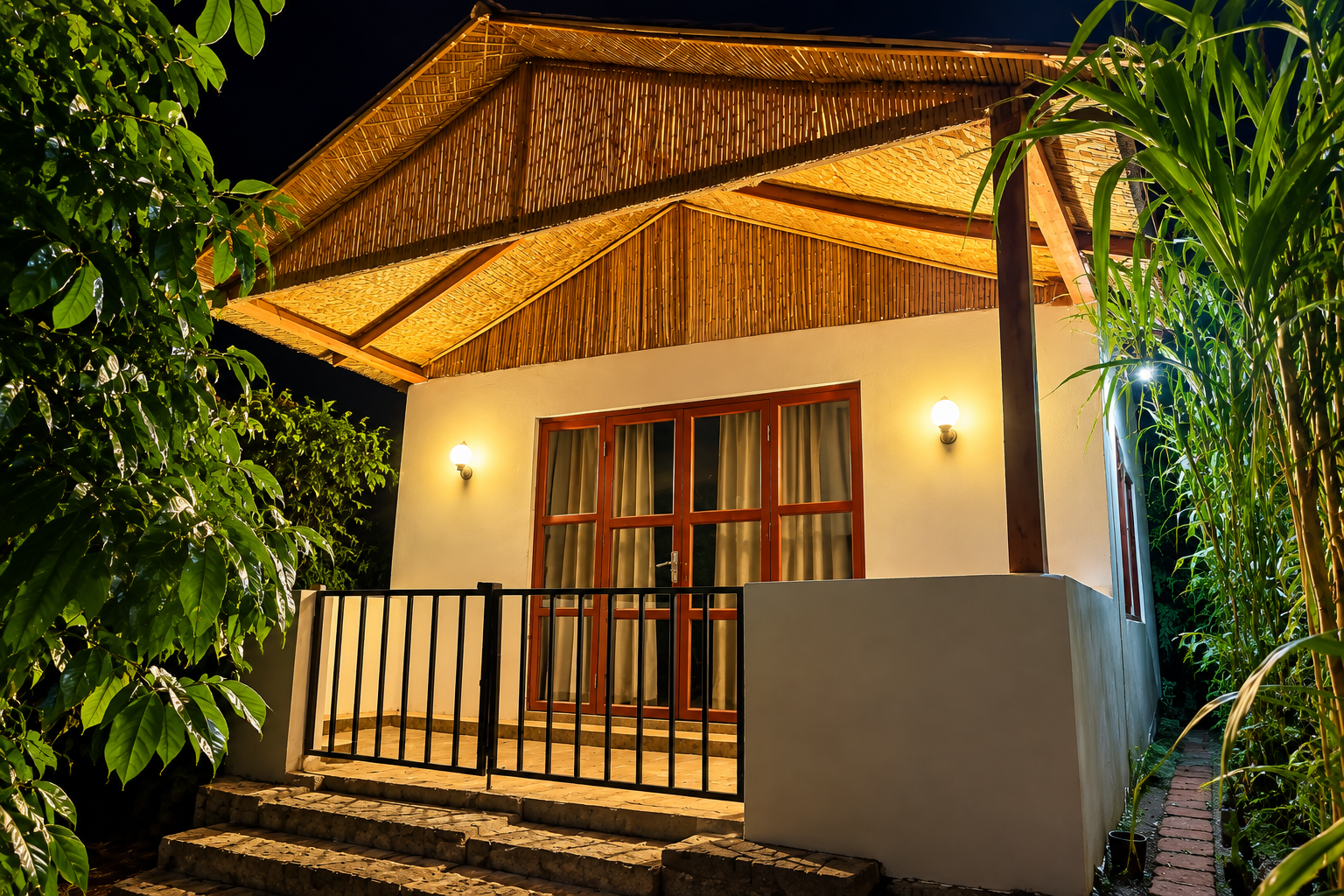 Little Monkey Camp cottage accommodation near Kibale National Park Uganda