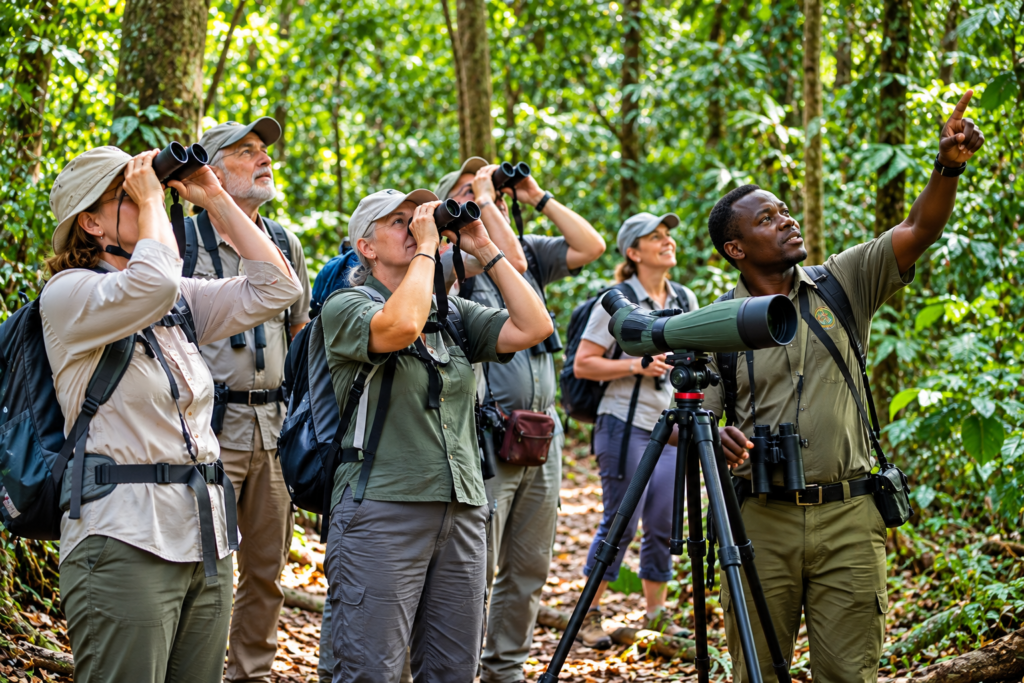 Bird photography and birding in Kibale Uganda