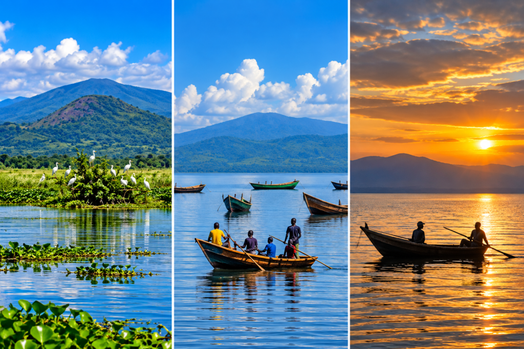 Fishing experience on Lake Albert Uganda